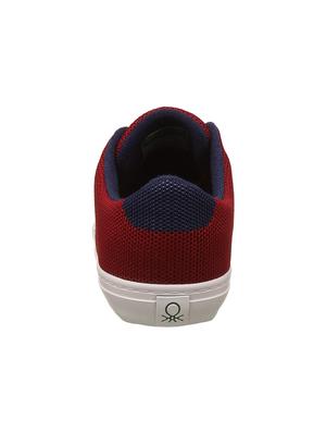 red lace-up sneakers - 16581300 - Standard Image - 2