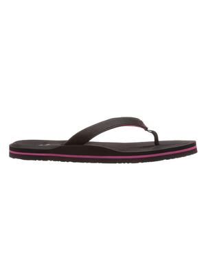 black rubber flip flops - 16581636 - Standard Image - 2