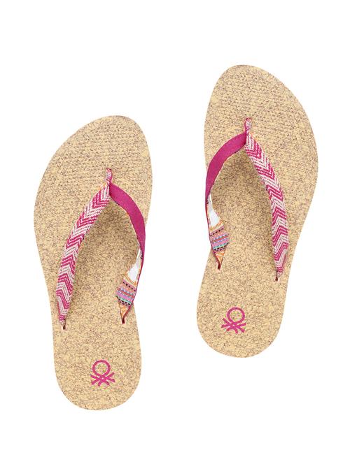 pink toe seprator flip flops - 16581704 - Very Small Image - 1