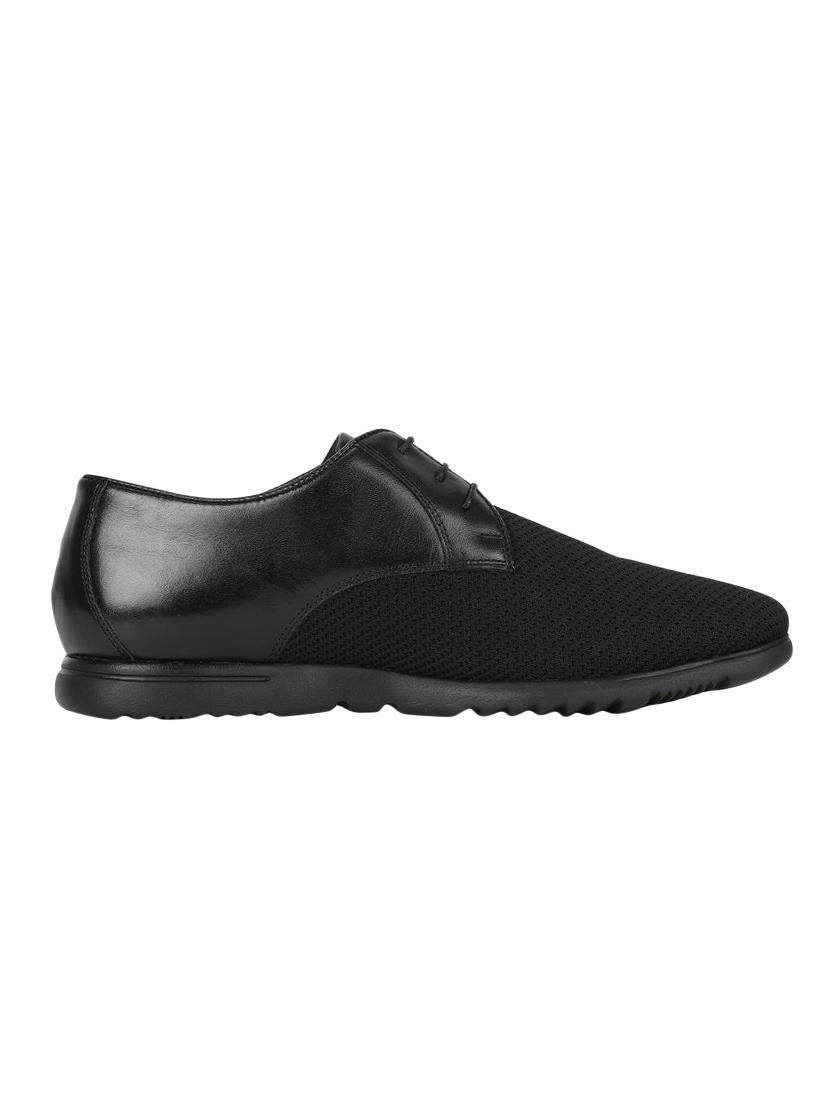 van heusen black mesh lace up shoes - 16584258 - Zoom Image - 2