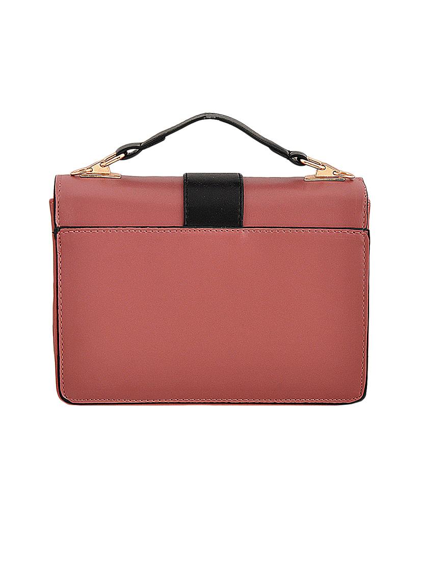 purple leatherette (pu) messenger sling bag - 16584522 - Zoom Image - 2