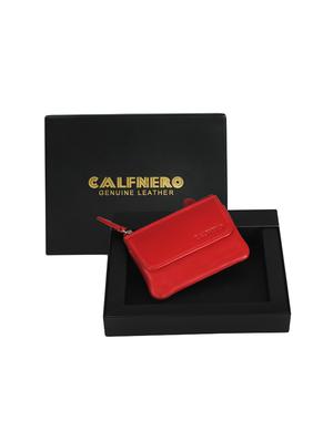 red leather regular pouch - 16585227 - Standard Image - 5