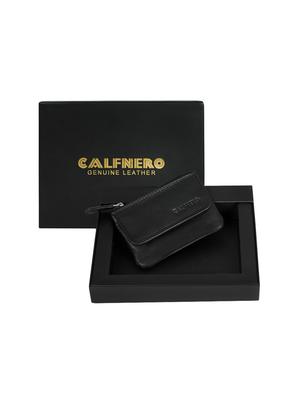 black leather regular pouch - 16585228 - Standard Image - 5