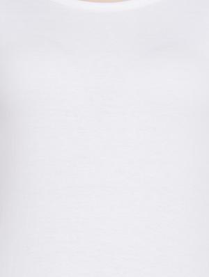 round neck solid tee - 16585862 - Standard Image - 5