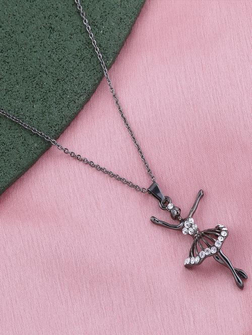 black metal pendant - 16586040 - Standard Image - 1