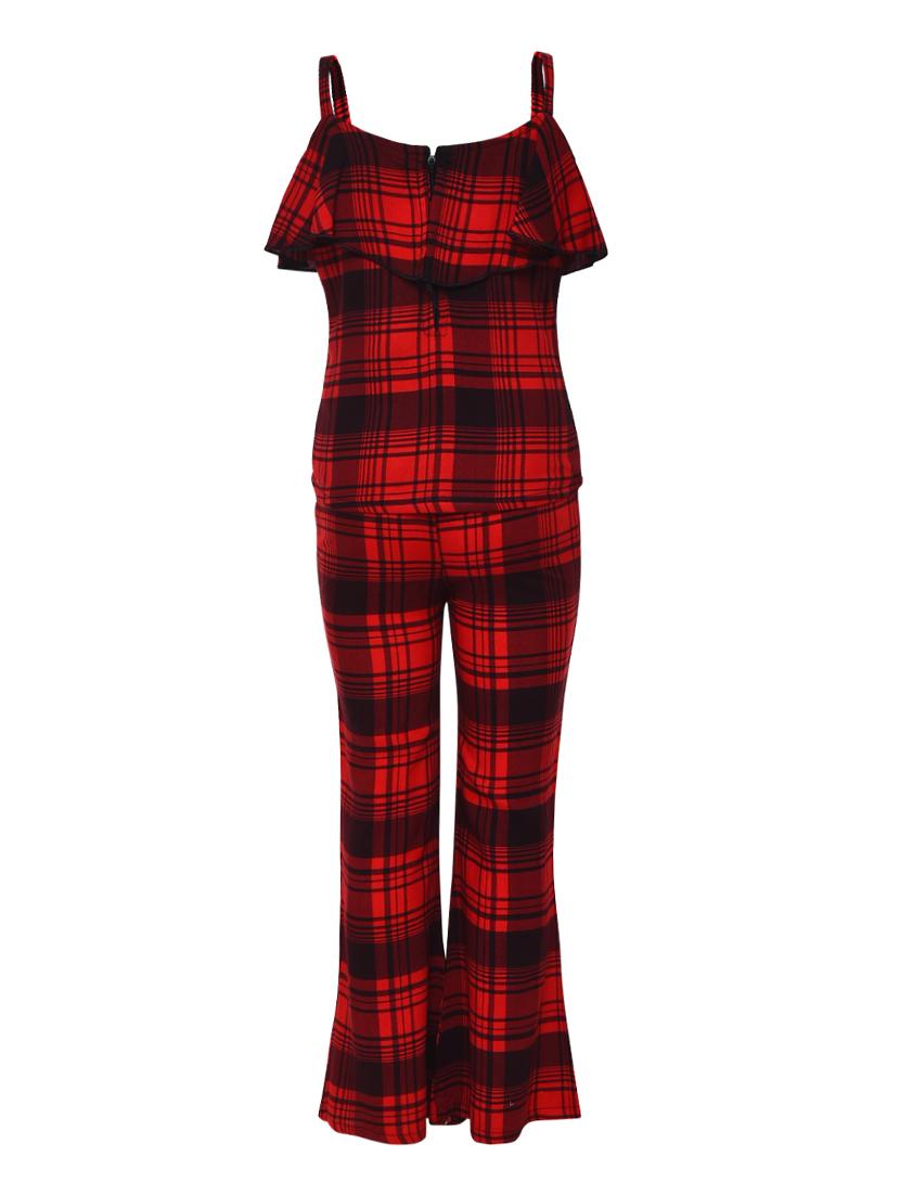 plaid layered twin sets - 16591332 - Zoom Image - 2