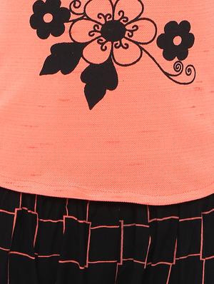 orange nylon shorts set - 16591341 - Standard Image - 5