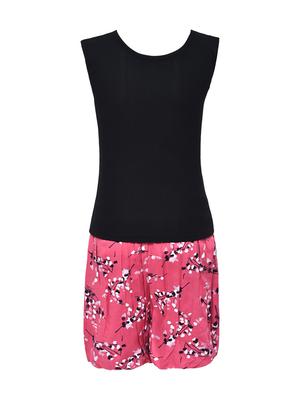 pink rayon shorts set - 16591345 - Standard Image - 2
