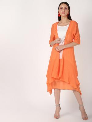 solid asymmetric shrug - 16592250 - Standard Image - 2