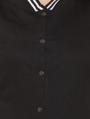 pocket detail color block windcheater jacket - 16592283 - Standard Image - 5
