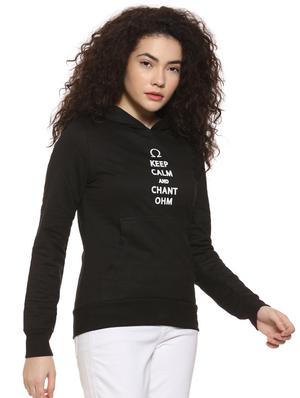pocket patch quirky text hooded sweatshirt - 16592306 - Standard Image - 2