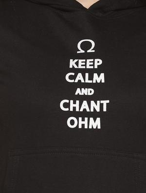 pocket patch quirky text hooded sweatshirt - 16592306 - Standard Image - 5