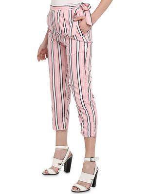 tie knot striped trousers - 16592336 - Standard Image - 2