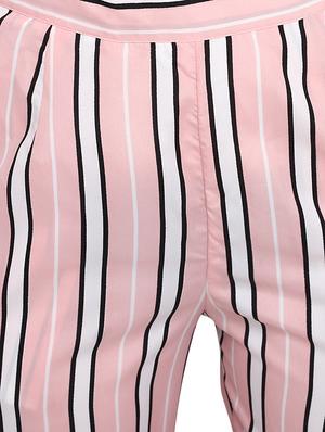 tie knot striped trousers - 16592336 - Standard Image - 5