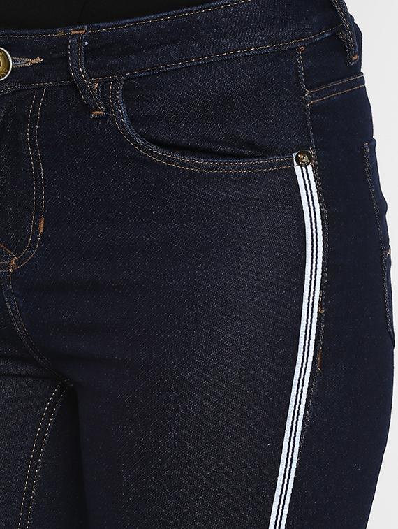 high rise side tapping jean - 16592341 - Zoom Image - 5