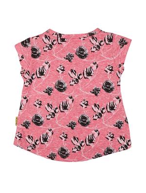 cap sleeved floral top - 16593028 - Standard Image - 2