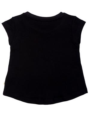 cap sleeved graphic print top - 16593034 - Standard Image - 2