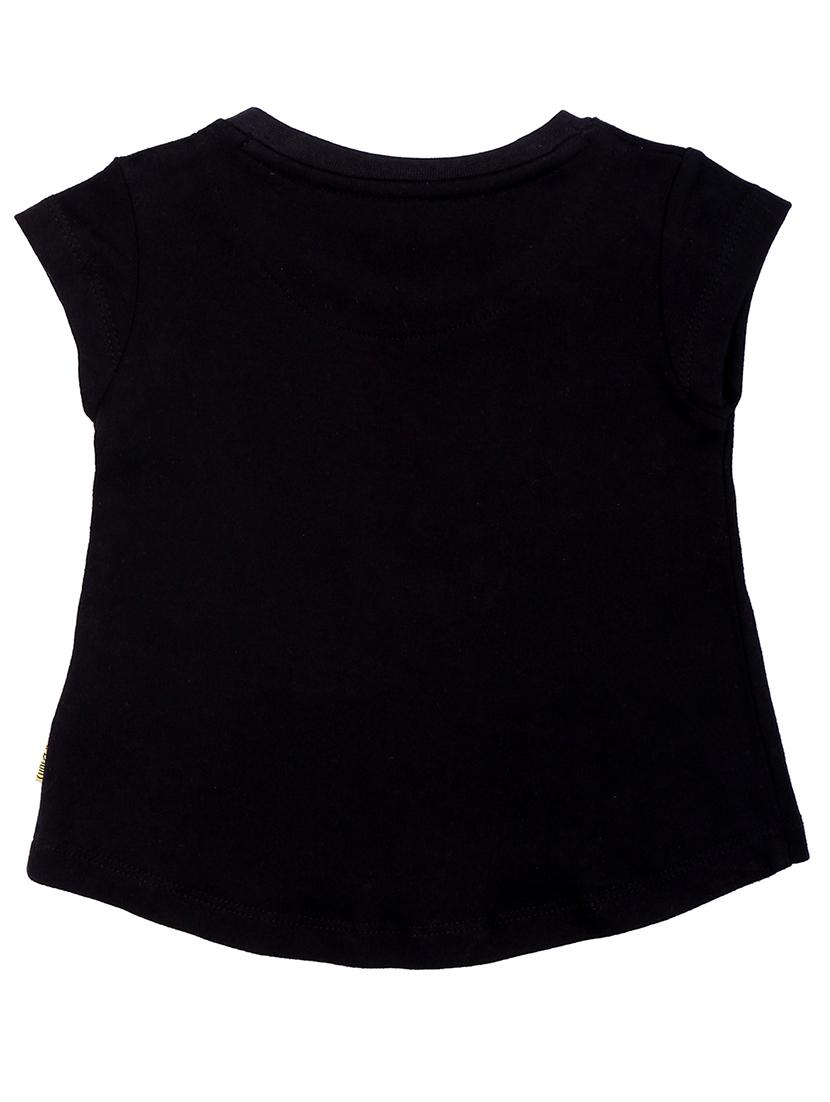 cap sleeved graphic print top - 16593034 - Zoom Image - 2