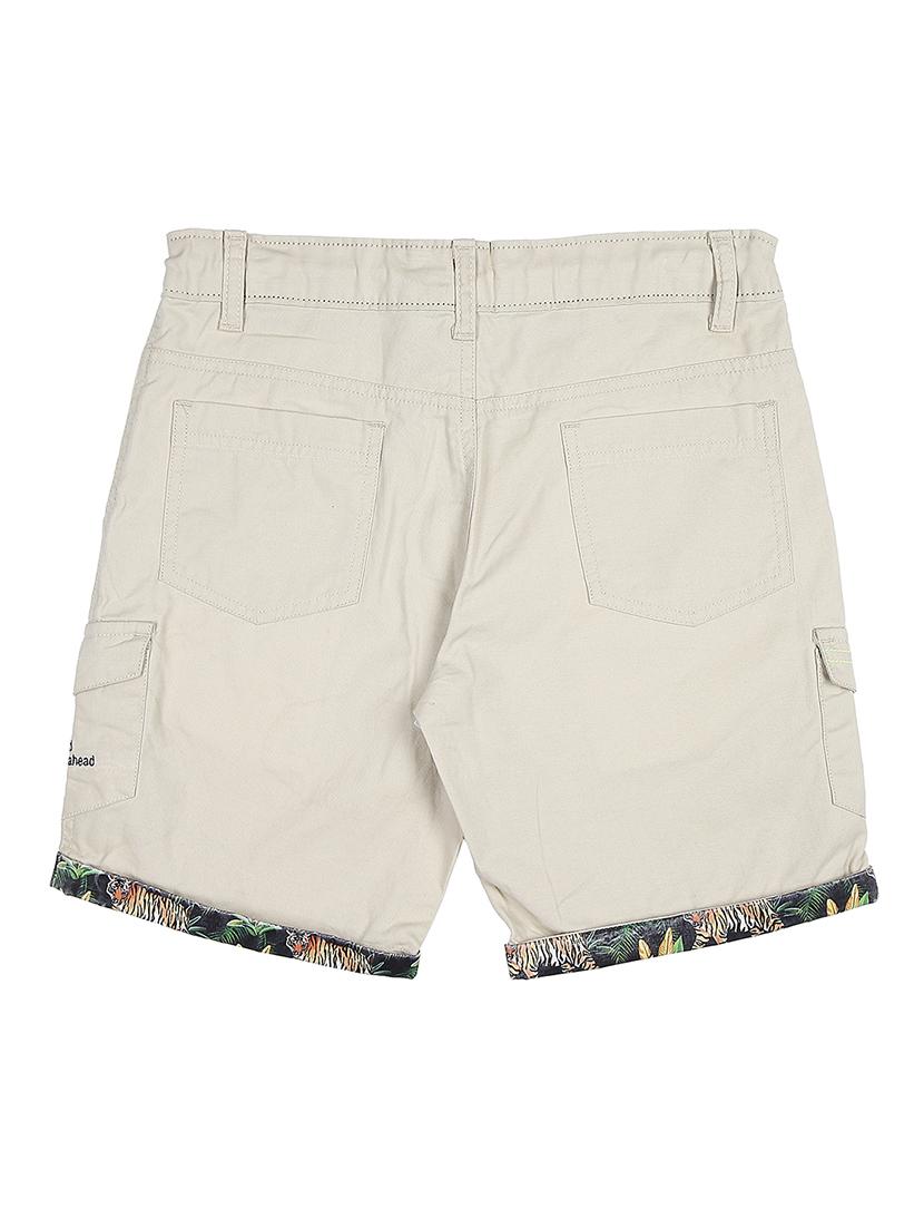 turn up hem three fourth shorts - 16593429 - Zoom Image - 2