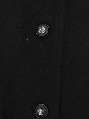 tie front lapel neck overcoat - 16596013 - Standard Image - 5