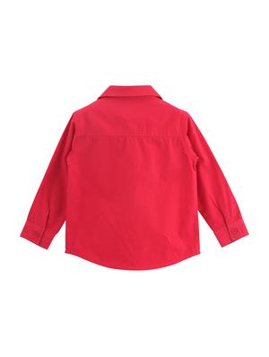 red cotton shirt - 16596491 - Standard Image - 2