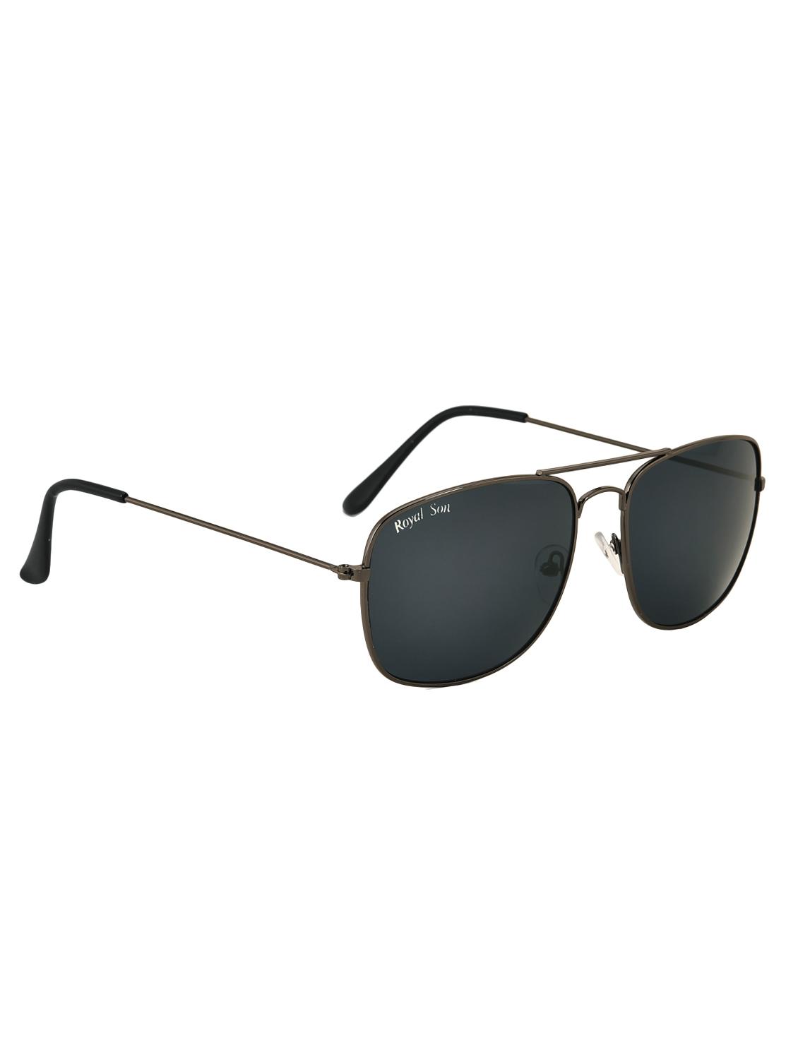 royal son uv protection retro square carven sunglasses for women (black lens) - 16596785 - Zoom Image - 2
