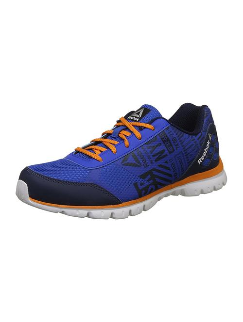 blue lace-up sports shoes - 16597647 - Very Small Image - 1