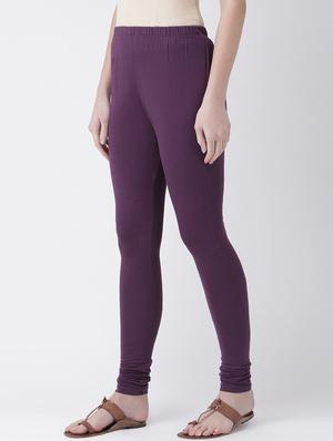 solid lycra legging - 16598624 - Standard Image - 2
