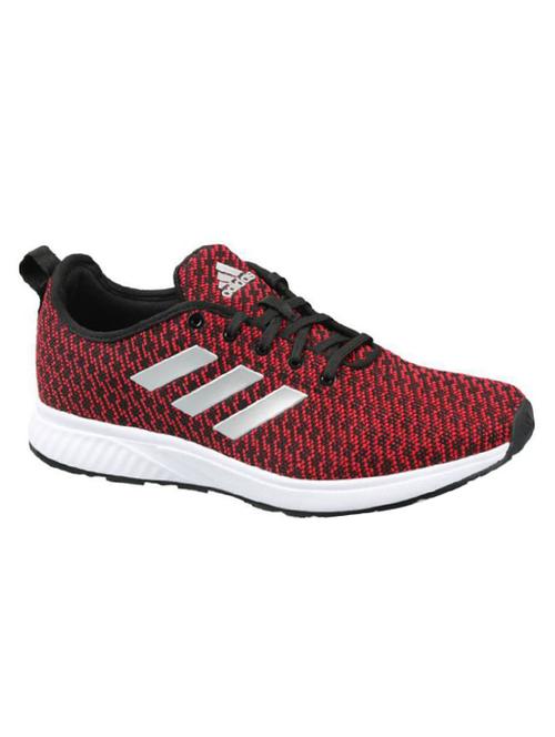 red fabric lace up sport shoe - 16599261 - Standard Image - 1