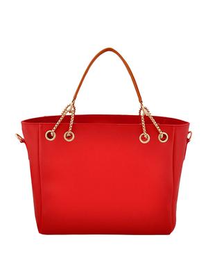 maroon cotton combo handbag - 16599917 - Standard Image - 2
