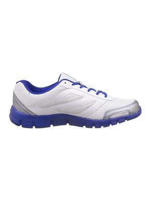 white mesh lace up sport shoes - 16600503 - Standard Image - 2