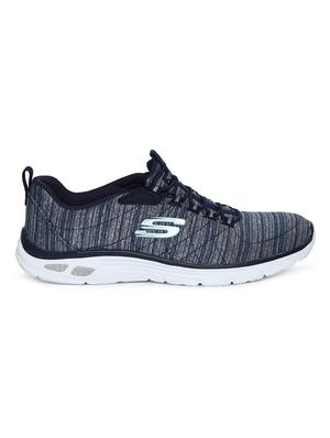 navy lace up sport shoes - 16600659 - Standard Image - 2