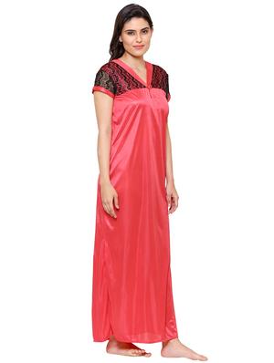 bow patch floral lace nighty - 16600846 - Standard Image - 2