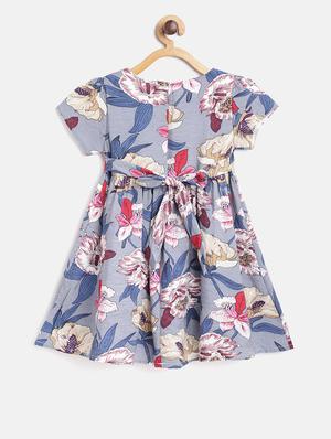 tie back gathered frock - 16601512 - Standard Image - 2