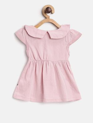 pink cotton frock - 16601521 - Standard Image - 2