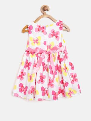 white cotton frock - 16601526 - Standard Image - 2