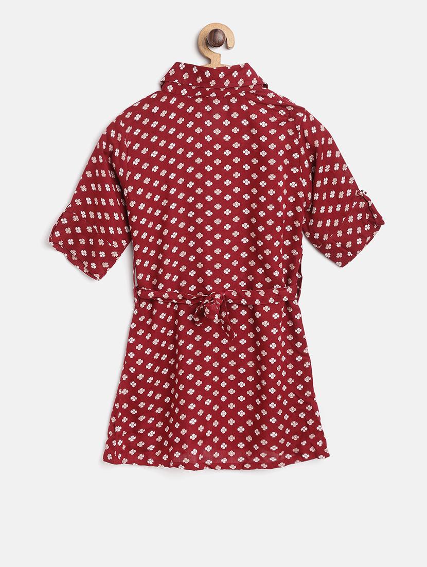 red cotton frock - 16601527 - Zoom Image - 2