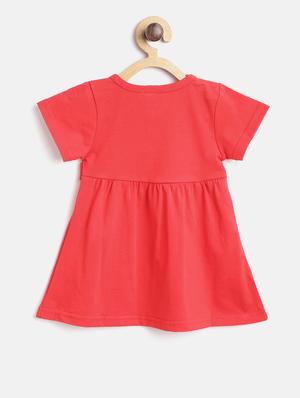 red cotton frock - 16601564 - Standard Image - 2