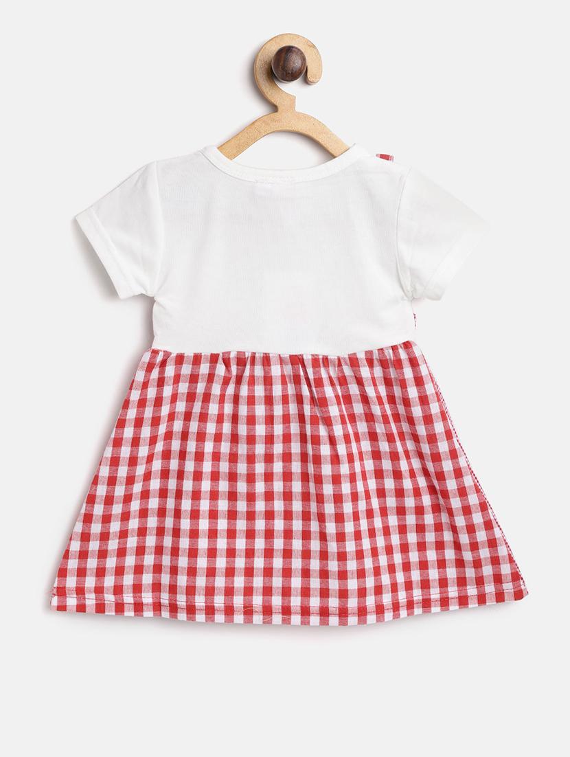 red cotton frock - 16601566 - Zoom Image - 2