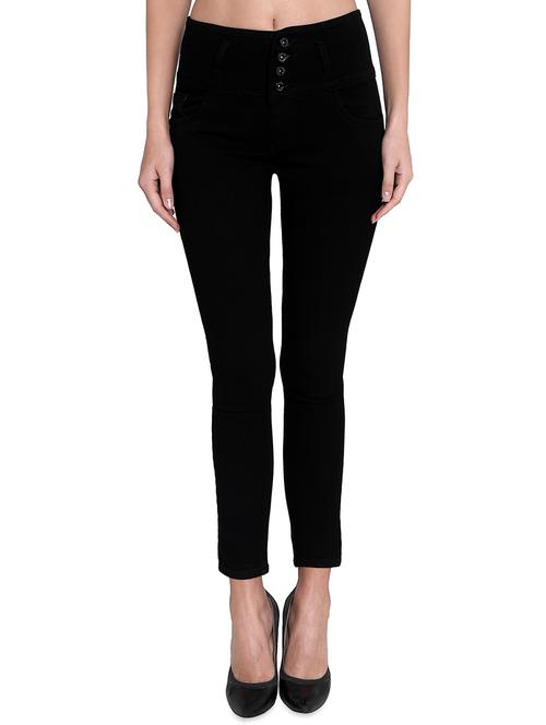 slim fit high rise jeans - 16601588 - Standard Image - 1
