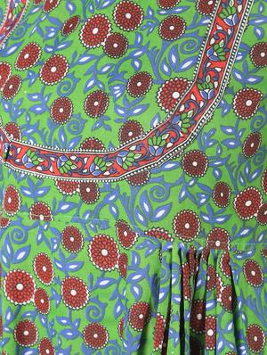 printed high-low kurta - 16601599 - Standard Image - 5
