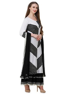 gota work kurta palazzo set - 16601620 - Standard Image - 2