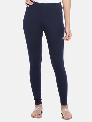 solid lycra legging - 16601810 - Standard Image - 2