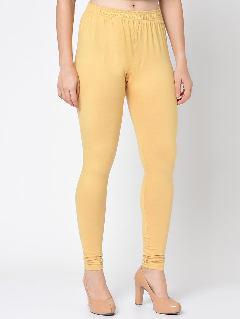 solid lycra leggings - 16601812 - Zoom Image - 2