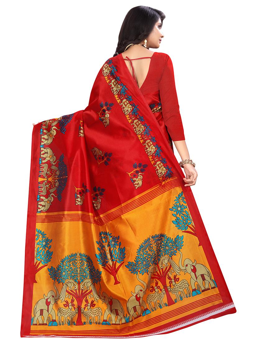 conversational mysore silk saree with blouse - 16601970 - Zoom Image - 2