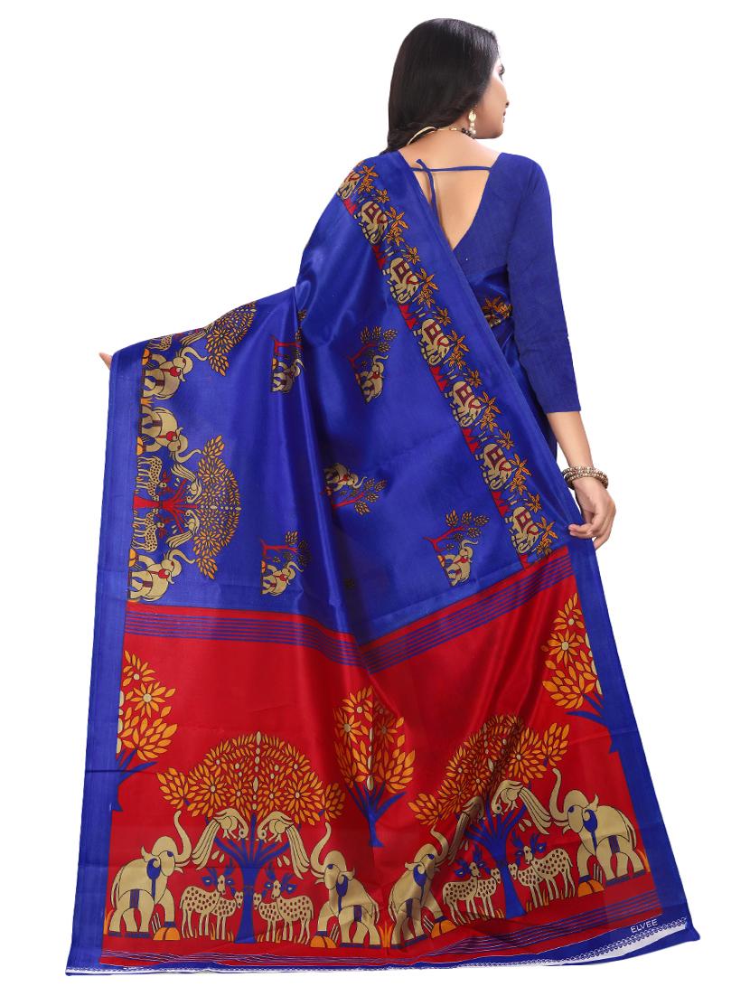 conversational mysore silk saree with blouse - 16601973 - Zoom Image - 2