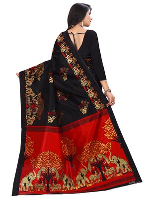 conversational mysore silk saree with blouse - 16601974 - Standard Image - 2