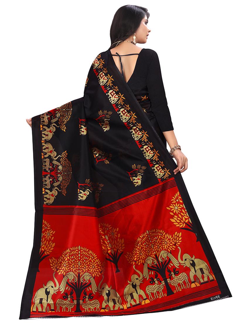 conversational mysore silk saree with blouse - 16601974 - Zoom Image - 2