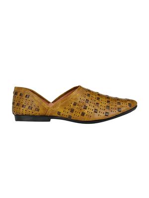 tan leatherette slip on jutis - 16601999 - Standard Image - 2