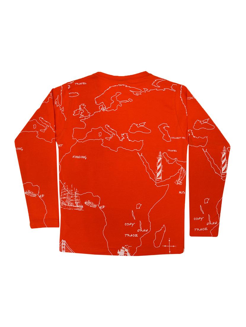 crew neck quirky print shirt - 16602078 - Zoom Image - 2